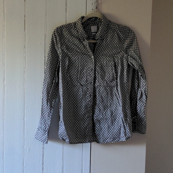 GAP art deco vintage inspired "the tailored shirt" - Picture 2 of 5